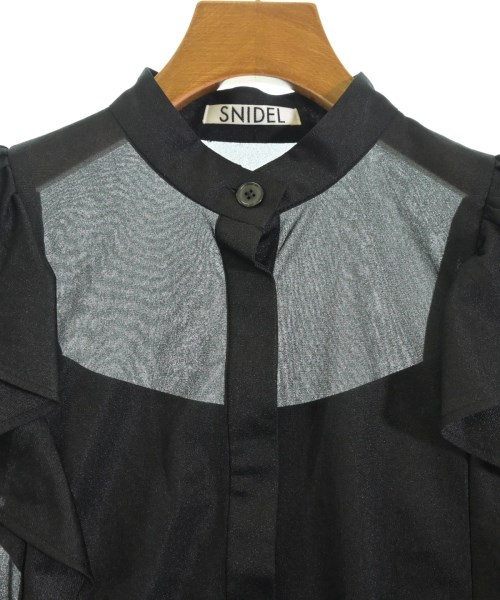 SNIDEL（スナイデル）ブラウス 黒 サイズ:ONE レディース/2200667245068