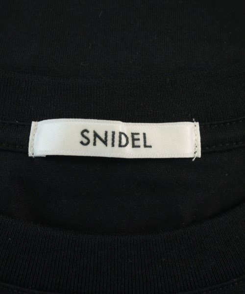 SNIDEL（スナイデル）Tシャツ・カットソー 黒 サイズ:F レディース/2200730666035