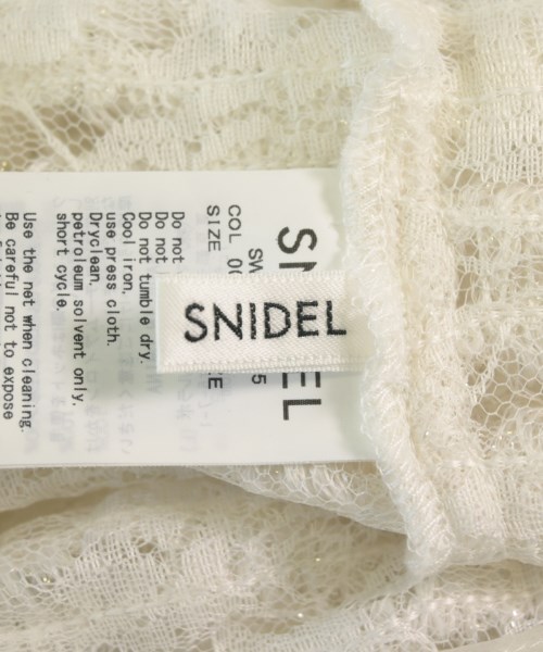 SNIDEL（スナイデル）ブラウス 白 サイズ:F レディース/2200724133475
