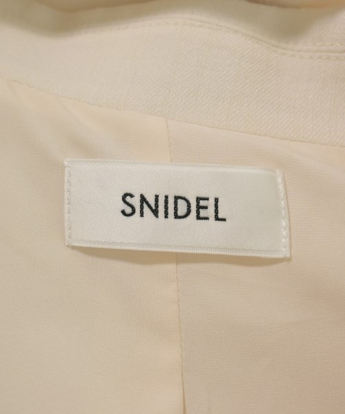 SNIDEL（スナイデル）テーラードジャケット ベージュ サイズ:0(S位) レディース/2200724903016