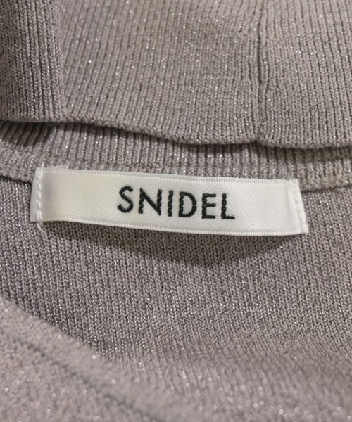 SNIDEL（スナイデル）ニット・セーター グレー サイズ:ONE レディース/2200716444046