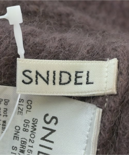 SNIDEL（スナイデル）ワンピース 茶 サイズ:F レディース/2200718116026