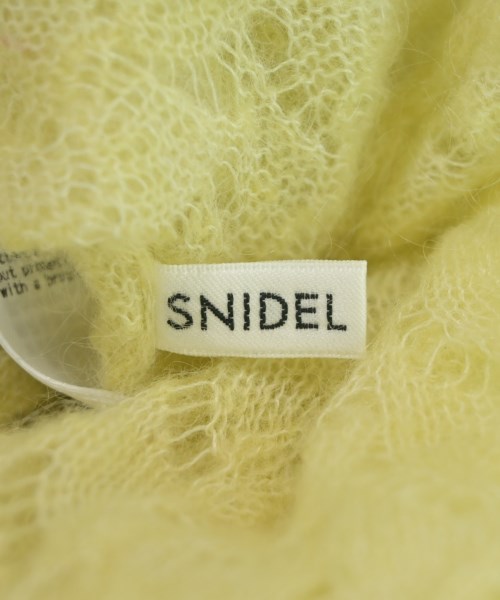 SNIDEL（スナイデル）ニット・セーター 黄 サイズ:ONE レディース/2200723116066