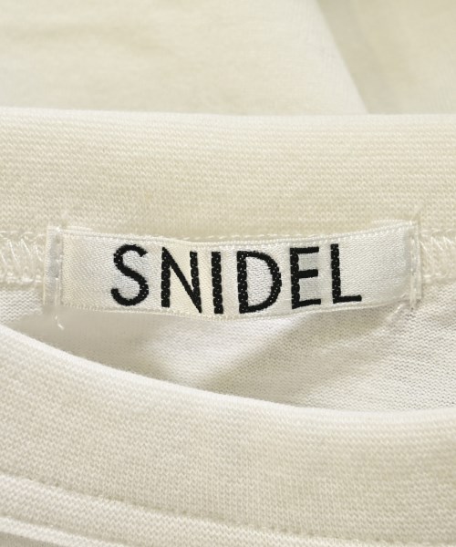 SNIDEL（スナイデル）Tシャツ・カットソー 白 サイズ:ONE レディース/2200716781035