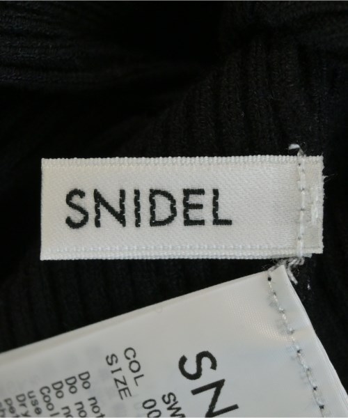 SNIDEL（スナイデル）ニット・セーター 黒 サイズ:ONE レディース/2200719694103