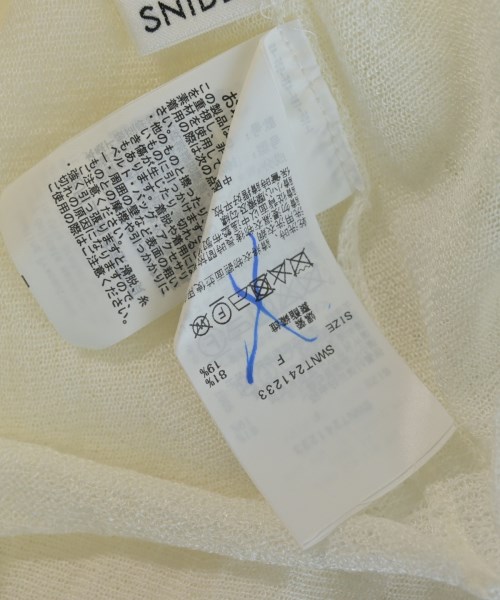 SNIDEL（スナイデル）ニット・セーター 白 サイズ:F レディース/2200724457045
