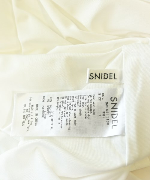 SNIDEL（スナイデル）ロング・マキシ丈スカート 白 サイズ:1(M位) レディース/2200726553042