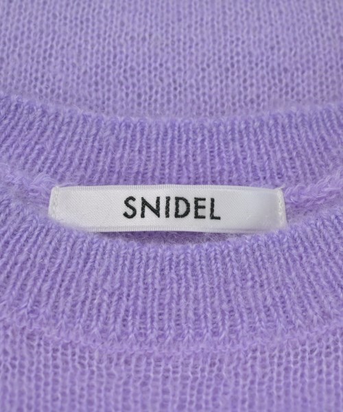 SNIDEL（スナイデル）ニット・セーター 紫 サイズ:F レディース/2200679573067