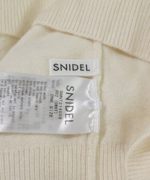 SNIDEL（スナイデル）ニット・セーター 白 サイズ:ONE レディース/2200683101133