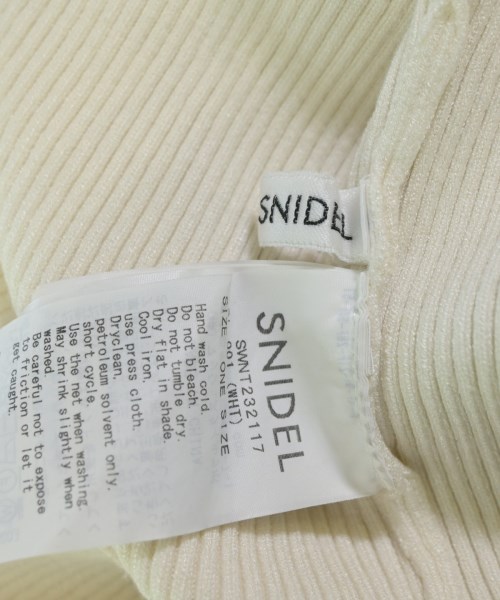 SNIDEL（スナイデル）ニット・セーター 白 サイズ:F レディース/2200683522037