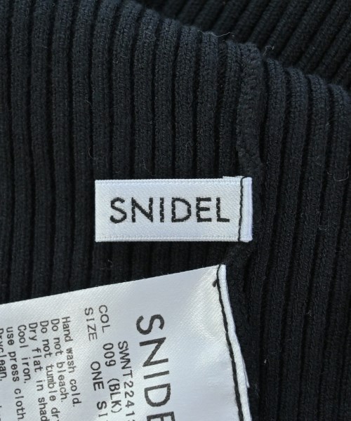 SNIDEL（スナイデル）ブラウス 黒 サイズ:F レディース/2200683522082
