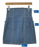 SNIDEL（スナイデル）ミニスカート 青 サイズ:1(M位) レディース/2200684281025