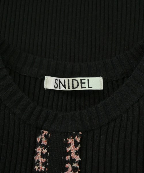 SNIDEL（スナイデル）ワンピース 黒 サイズ:F レディース/2200677532103