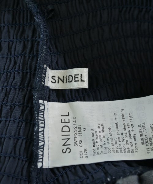 SNIDEL（スナイデル）その他 紺 サイズ:0(S位) レディース/2200677532110