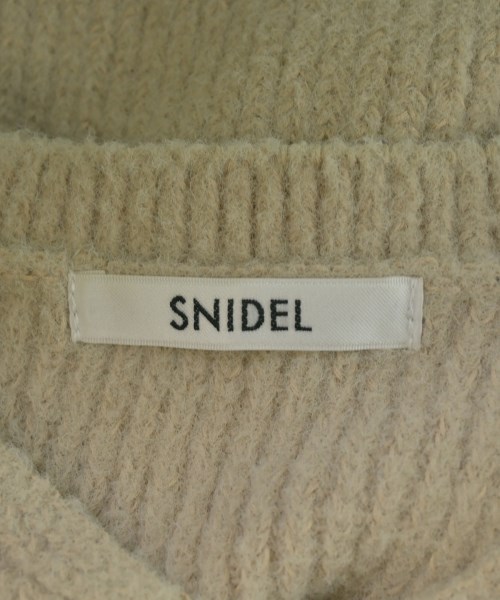 SNIDEL（スナイデル）ニット・セーター ベージュ サイズ:0(S位) レディース/2200682054027