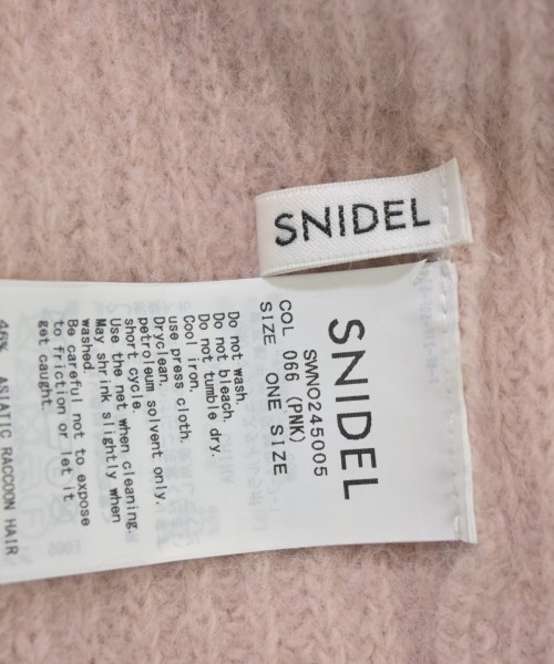 SNIDEL（スナイデル）ワンピース ピンク サイズ:F レディース/2200688552022