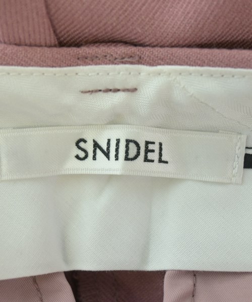 SNIDEL（スナイデル）スラックス ピンク サイズ:0(S位) レディース/2200682000017