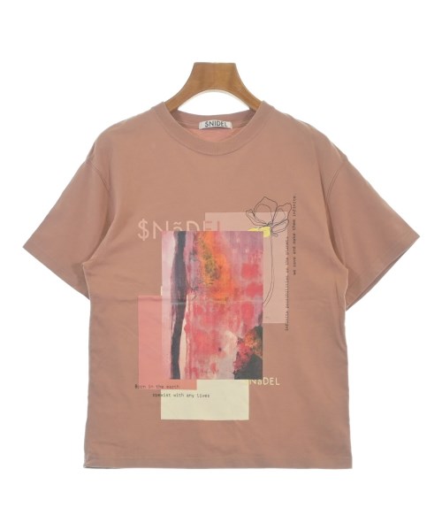 SNIDEL(スナイデル)Tシャツ・カットソー ピンク サイズ:F/2200683144048
