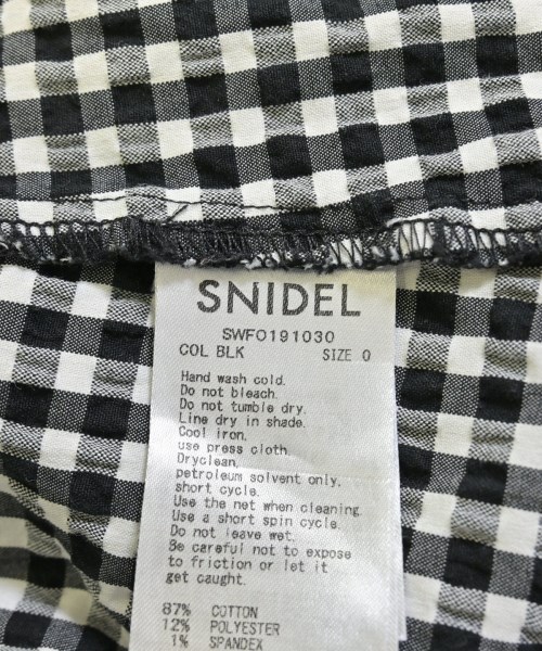 SNIDEL（スナイデル）ワンピース 黒 サイズ:0(S位) レディース/2200686039044