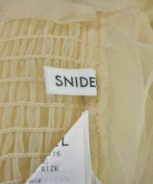 SNIDEL（スナイデル）ブラウス ベージュ サイズ:F レディース/2200685401187