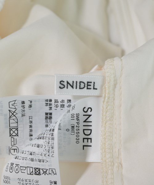SNIDEL（スナイデル）ショートパンツ 白 サイズ:0(S位) レディース/2200685401224