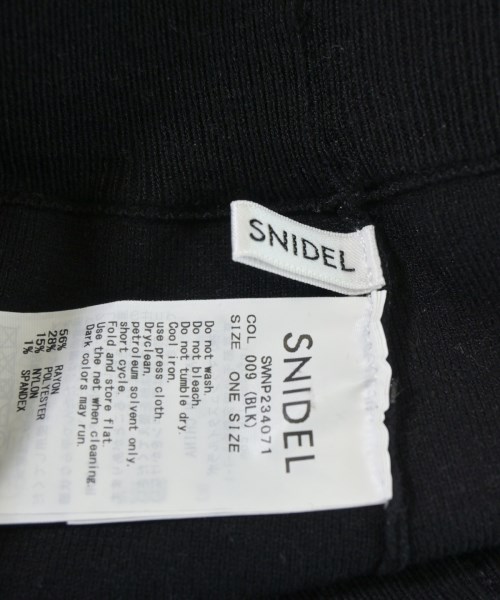 SNIDEL（スナイデル）その他 黒 サイズ:F レディース/2200683509069