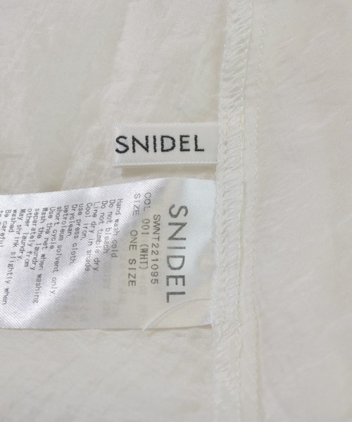 SNIDEL（スナイデル）ブラウス 白 サイズ:F レディース/2200686697015