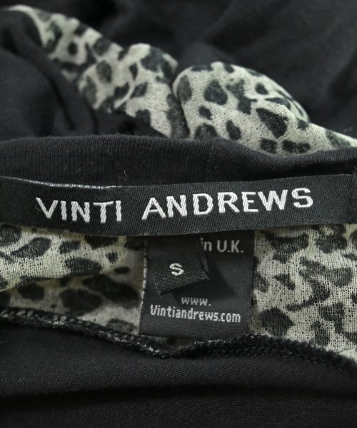 Vinti Andrews（ヴィンティアンドリュース）Tシャツ・カットソー 黒 サイズ:S メンズ/2200613456081