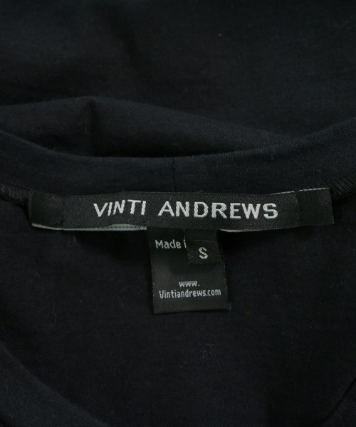 Vinti Andrews（ヴィンティアンドリュース）Tシャツ・カットソー 黒 サイズ:S メンズ/2200625280223
