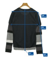 Vinti Andrews（ヴィンティアンドリュース）Tシャツ・カットソー 黒 サイズ:S メンズ/2200625280223