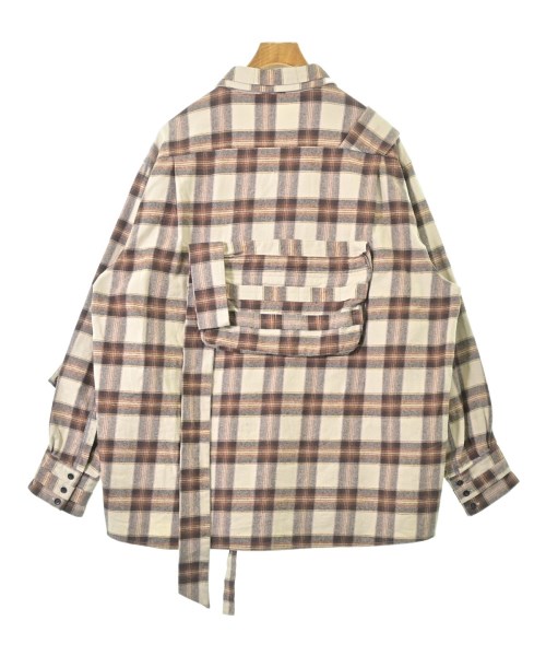 Vinti Andrews（ヴィンティアンドリュース）カジュアルシャツ 茶 サイズ:M メンズ/2200660246024