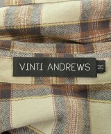Vinti Andrews（ヴィンティアンドリュース）カジュアルシャツ 茶 サイズ:M メンズ/2200660246024
