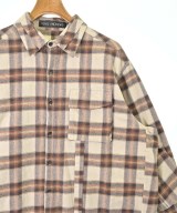 Vinti Andrews（ヴィンティアンドリュース）カジュアルシャツ 茶 サイズ:M メンズ/2200660246024