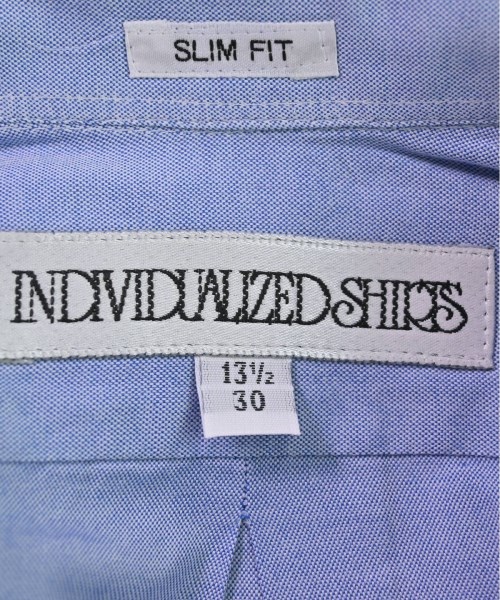INDIVIDUALIZED SHIRTS（インディビジュアライズドシャツ）カジュアルシャツ 青 サイズ:13 1/2(XS位) メンズ/2200455074061