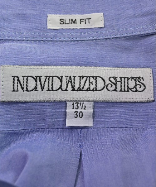 INDIVIDUALIZED SHIRTS（インディビジュアライズドシャツ）カジュアルシャツ 青 サイズ:13 1/2(XS位) メンズ/2200455074085
