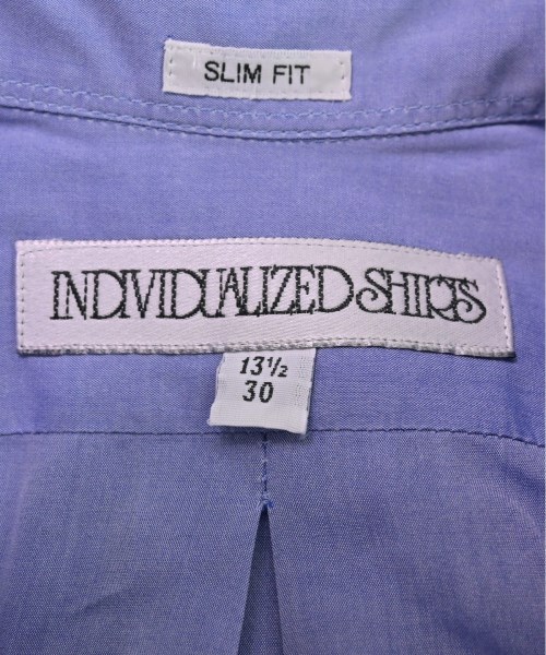INDIVIDUALIZED SHIRTS（インディビジュアライズドシャツ）カジュアルシャツ 青 サイズ:13 1/2(XS位) メンズ/2200455074092