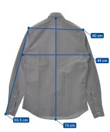 INDIVIDUALIZED SHIRTS（インディビジュアライズドシャツ）カジュアルシャツ グレー サイズ:S メンズ/2200468109026