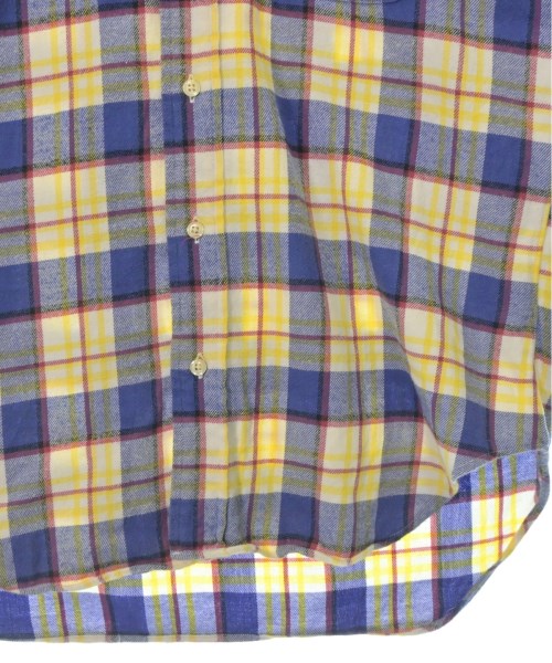 INDIVIDUALIZED SHIRTS（インディビジュアライズドシャツ）カジュアルシャツ 青 サイズ:14(XXS位) メンズ/2200510563035