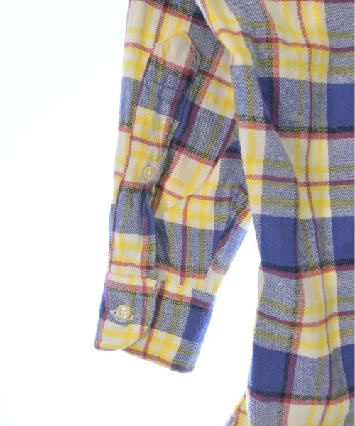 INDIVIDUALIZED SHIRTS（インディビジュアライズドシャツ）カジュアルシャツ 青 サイズ:14(XXS位) メンズ/2200510563035