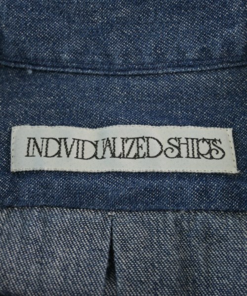 INDIVIDUALIZED SHIRTS（インディビジュアライズドシャツ）カジュアルシャツ 青 サイズ:-(XXL位) メンズ/2200631853084