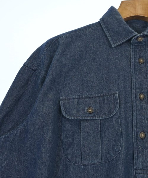 INDIVIDUALIZED SHIRTS（インディビジュアライズドシャツ）カジュアルシャツ 青 サイズ:-(XXL位) メンズ/2200631853084