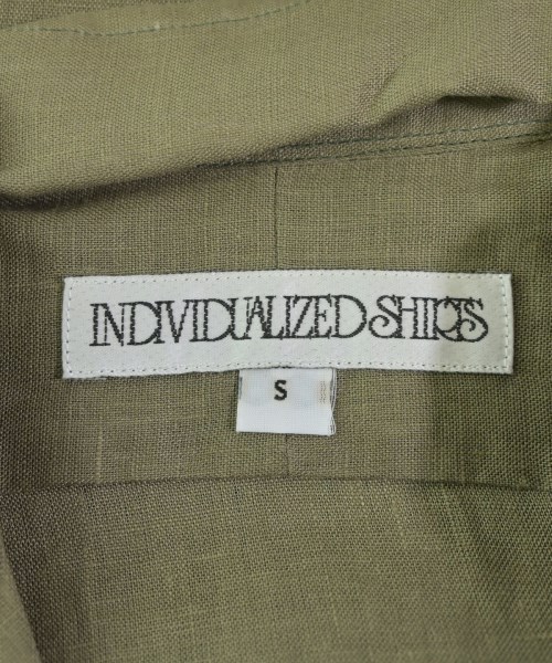 INDIVIDUALIZED SHIRTS（インディビジュアライズドシャツ）カジュアルシャツ カーキ サイズ:S メンズ/2200635080073