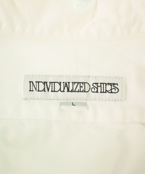 INDIVIDUALIZED SHIRTS（インディビジュアライズドシャツ）カジュアルシャツ 白 サイズ:L メンズ/2200641461019