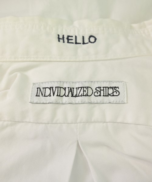 INDIVIDUALIZED SHIRTS（インディビジュアライズドシャツ）カジュアルシャツ 白 サイズ:F メンズ/2200641461026