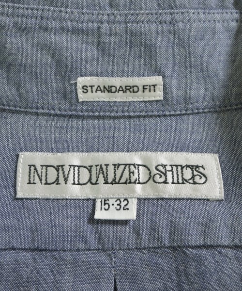 INDIVIDUALIZED SHIRTS（インディビジュアライズドシャツ）カジュアルシャツ 紺 サイズ:15(L位) メンズ/2200532037125