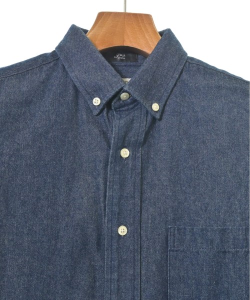 INDIVIDUALIZED SHIRTS（インディビジュアライズドシャツ）カジュアルシャツ 紺 サイズ:14 1/2(XS位) メンズ/2200550908193