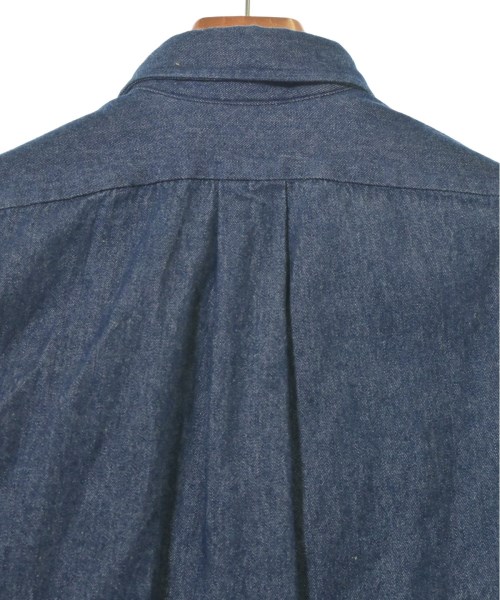 INDIVIDUALIZED SHIRTS（インディビジュアライズドシャツ）カジュアルシャツ 紺 サイズ:14 1/2(XS位) メンズ/2200550908193
