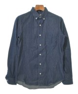 INDIVIDUALIZED SHIRTS（インディビジュアライズドシャツ）カジュアルシャツ 紺 サイズ:14 1/2(XS位) メンズ/2200550908193