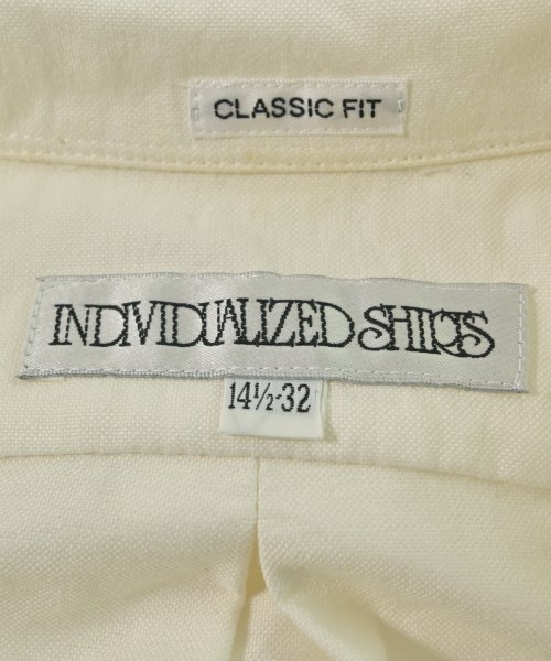 INDIVIDUALIZED SHIRTS（インディビジュアライズドシャツ）カジュアルシャツ 白 サイズ:14 1/2(M位) メンズ/2200631568063