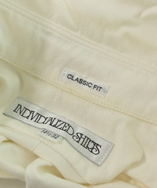 INDIVIDUALIZED SHIRTS（インディビジュアライズドシャツ）カジュアルシャツ 白 サイズ:14 1/2(M位) メンズ/2200631568063